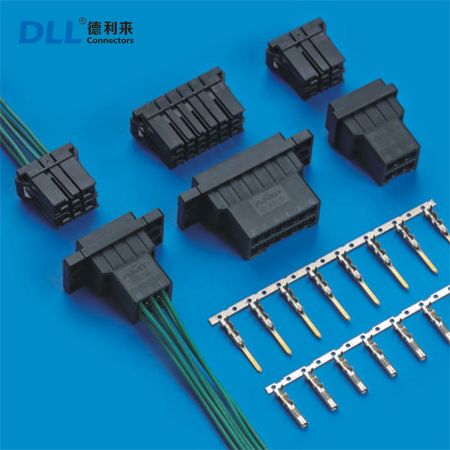 substitua molex DL5.08 1-179554-6 2-179554-6 3-179554-6 conector do chicote de fios de 5,08 mm