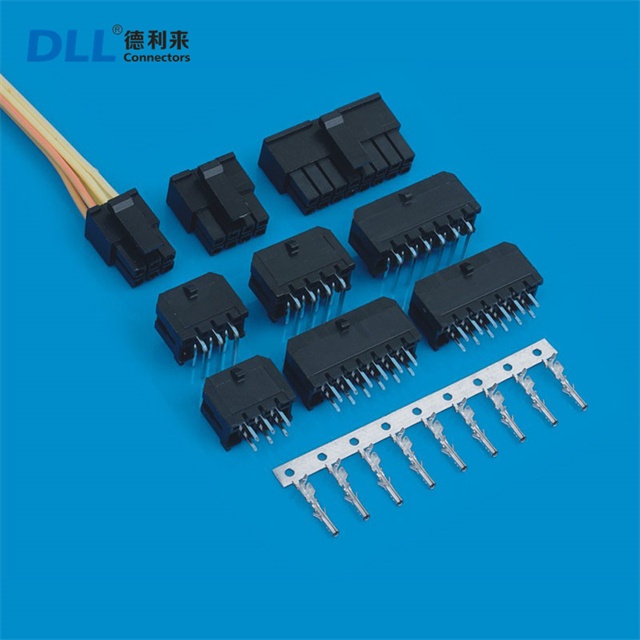 substitua molex 43045 43045-1800 46045-2000 fio para placa conector dip