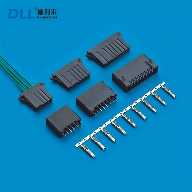 substitua TE DL3810 1-178298-5 conector wafer reto de 3,81 mm